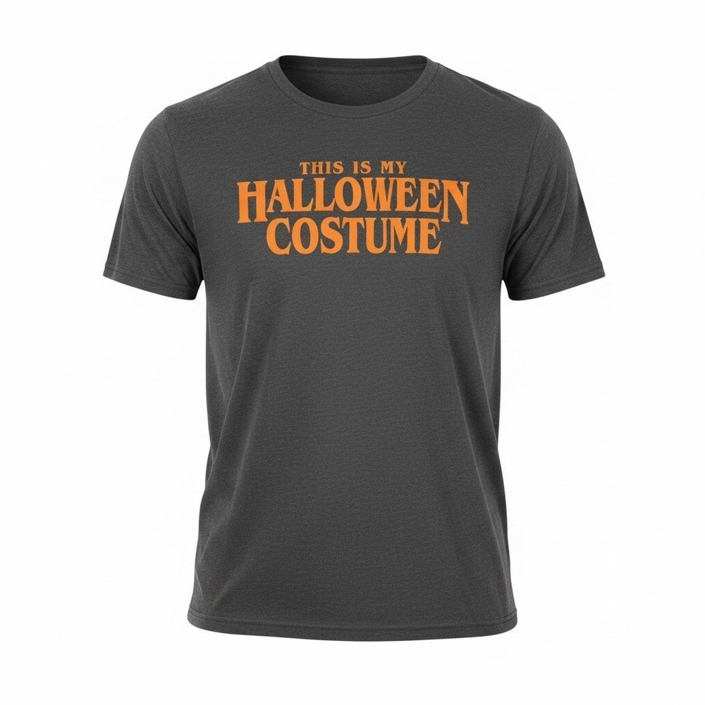 Way To Celebrate “This is My Halloween Costume" T-Shirt Men’s Size XL Charcoal
